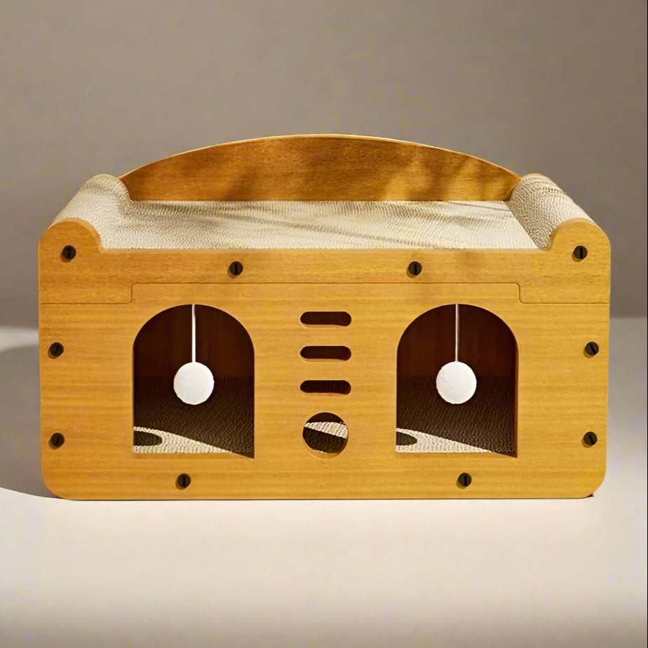Cat Play and Scratch Box