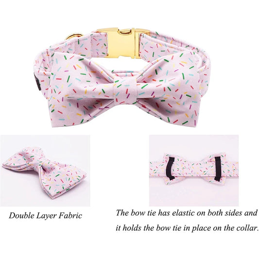 Sprinkles Collar and Bowtie