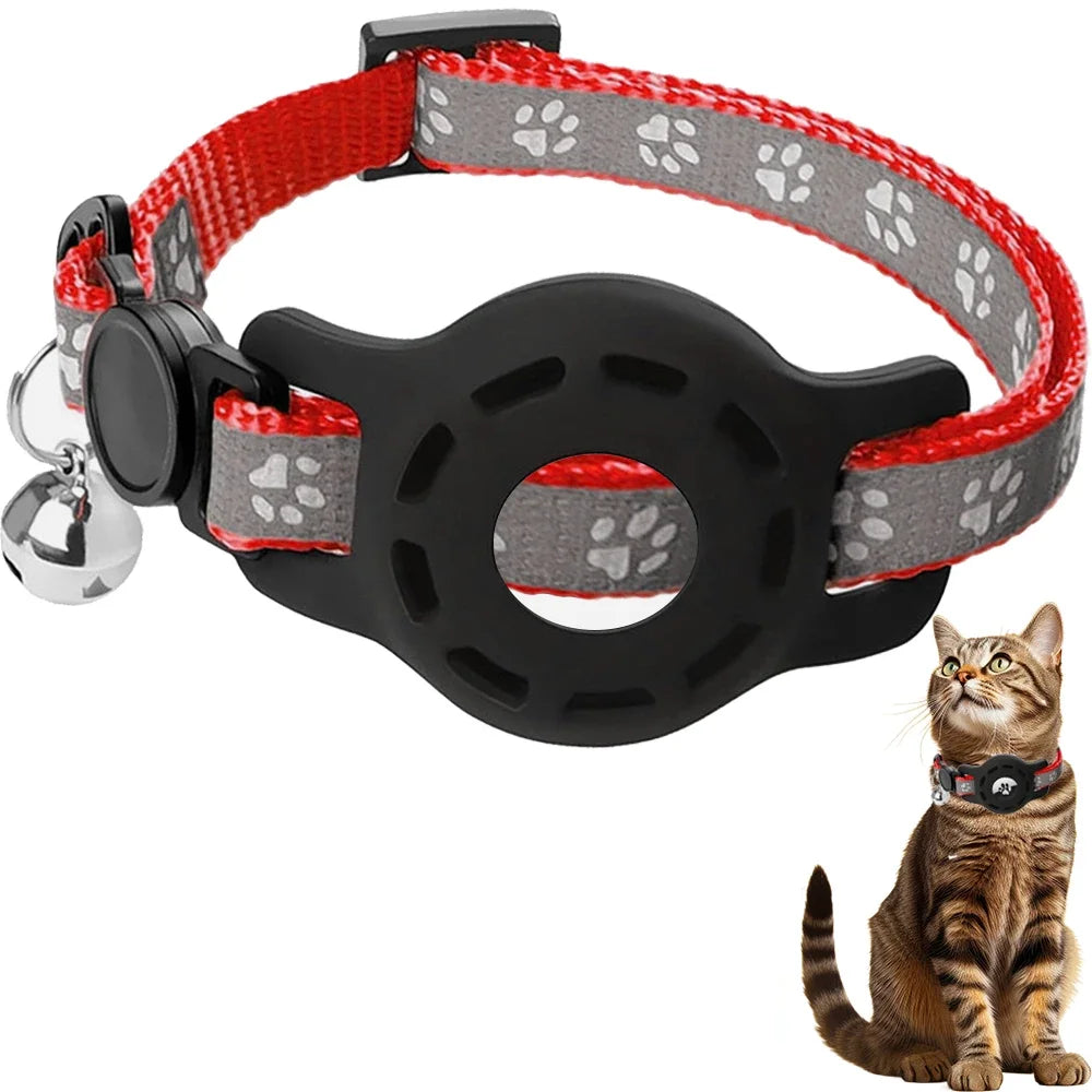 Reflective AirTag Cat Collar