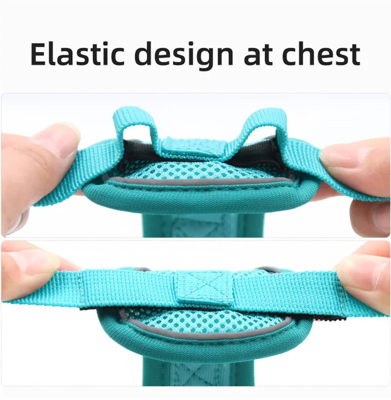 Orange Reflective Cat Harness