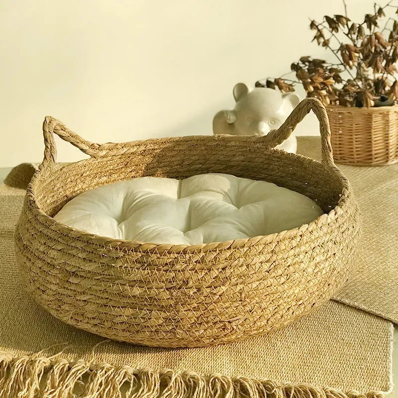 Vine Woven Cat Nest