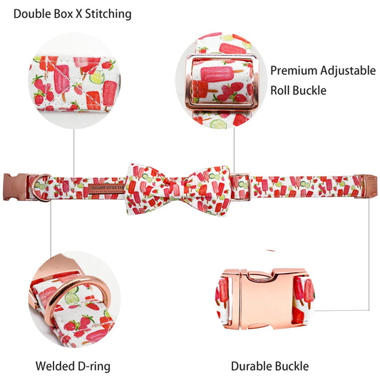 Popsicle Collar and Bowtie