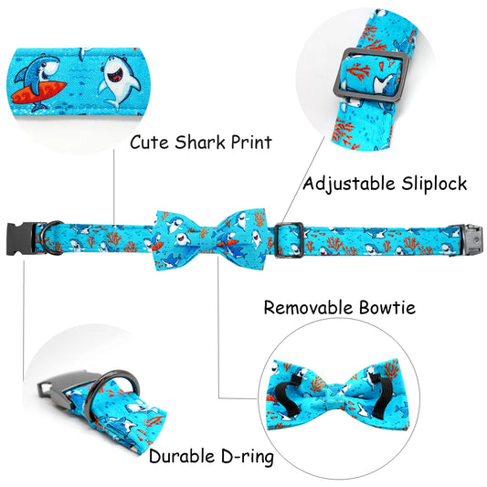 Shark Collar and Bowtie