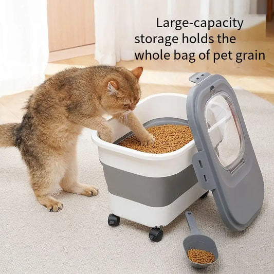 15kg Collapsible Dry Food Storage Container