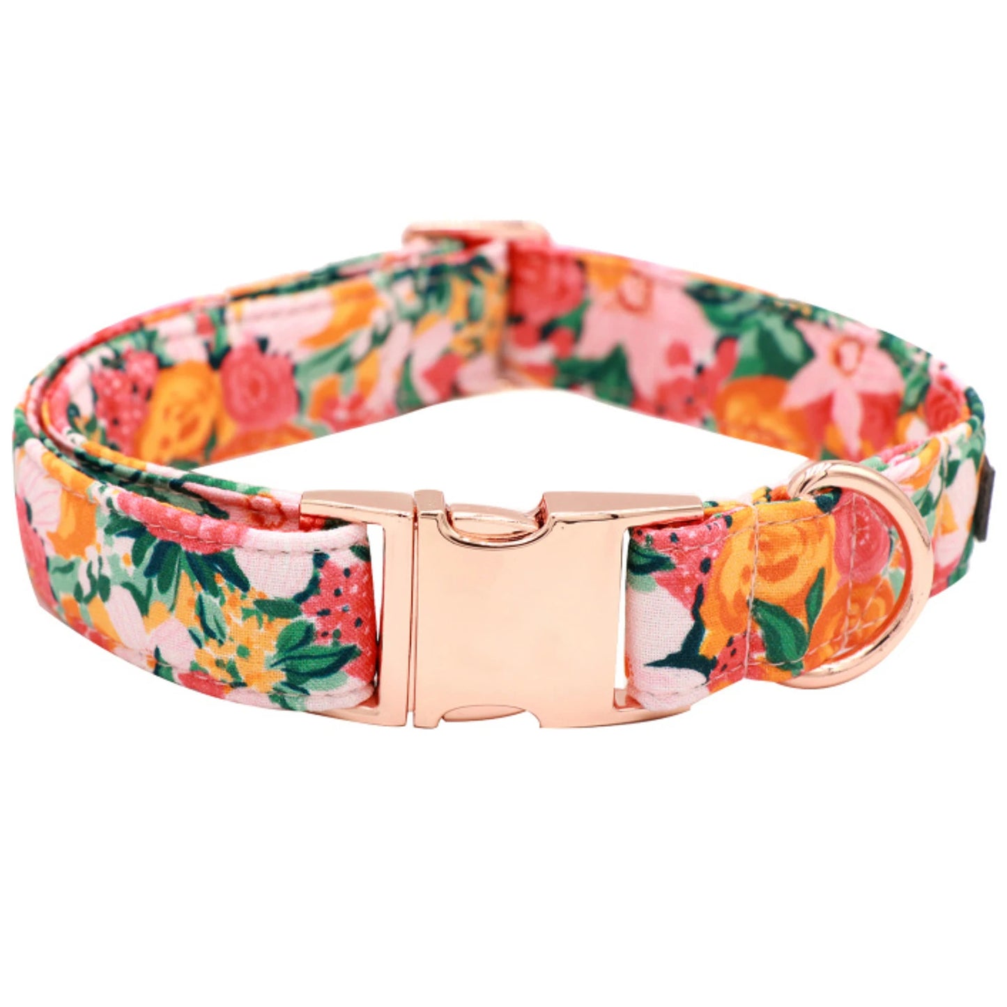 Floral Garden Collar and Bowtie