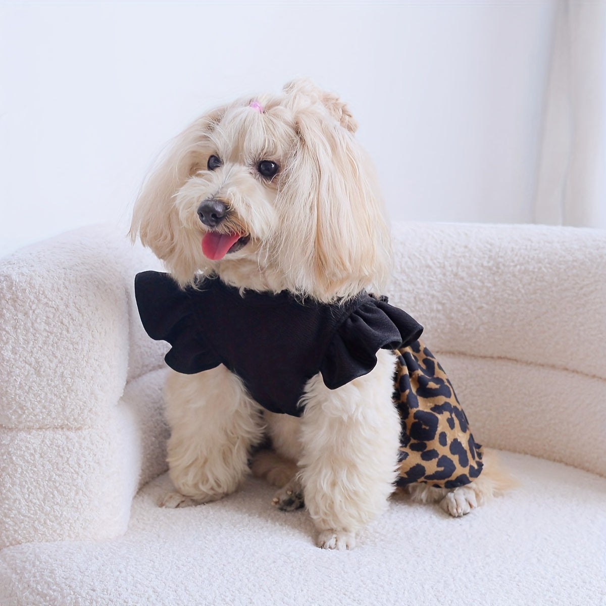 Leopard Bow Dress