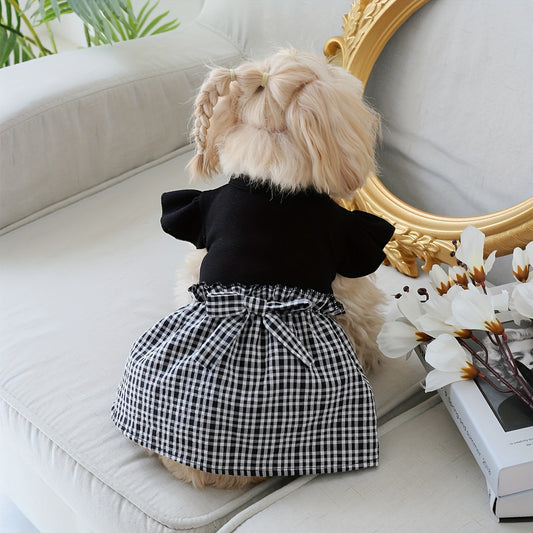 Gingham Bow Dress
