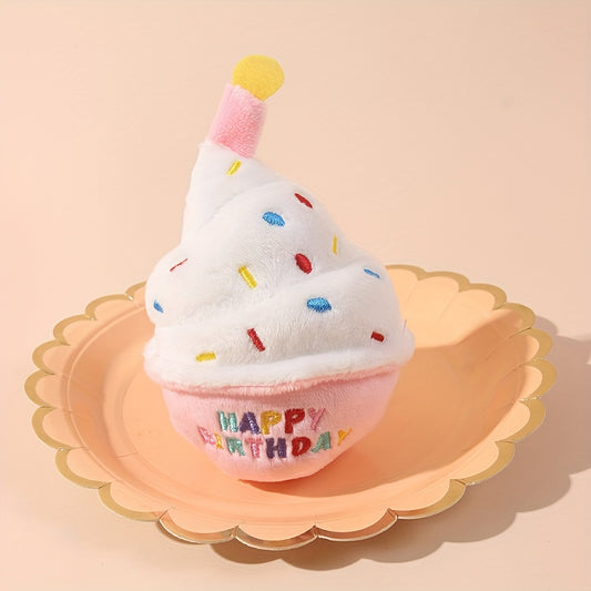 Pink Birthday Cake Plush