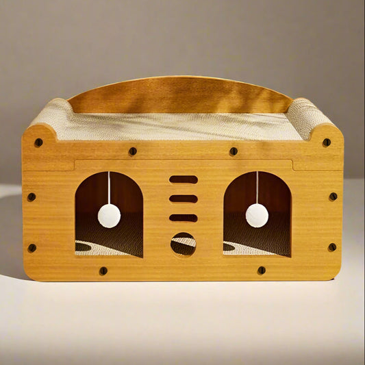Cat Play and Scratch Box