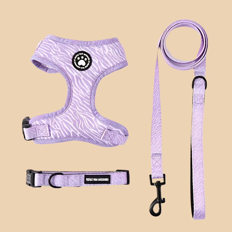 Purple Zebra Harness
