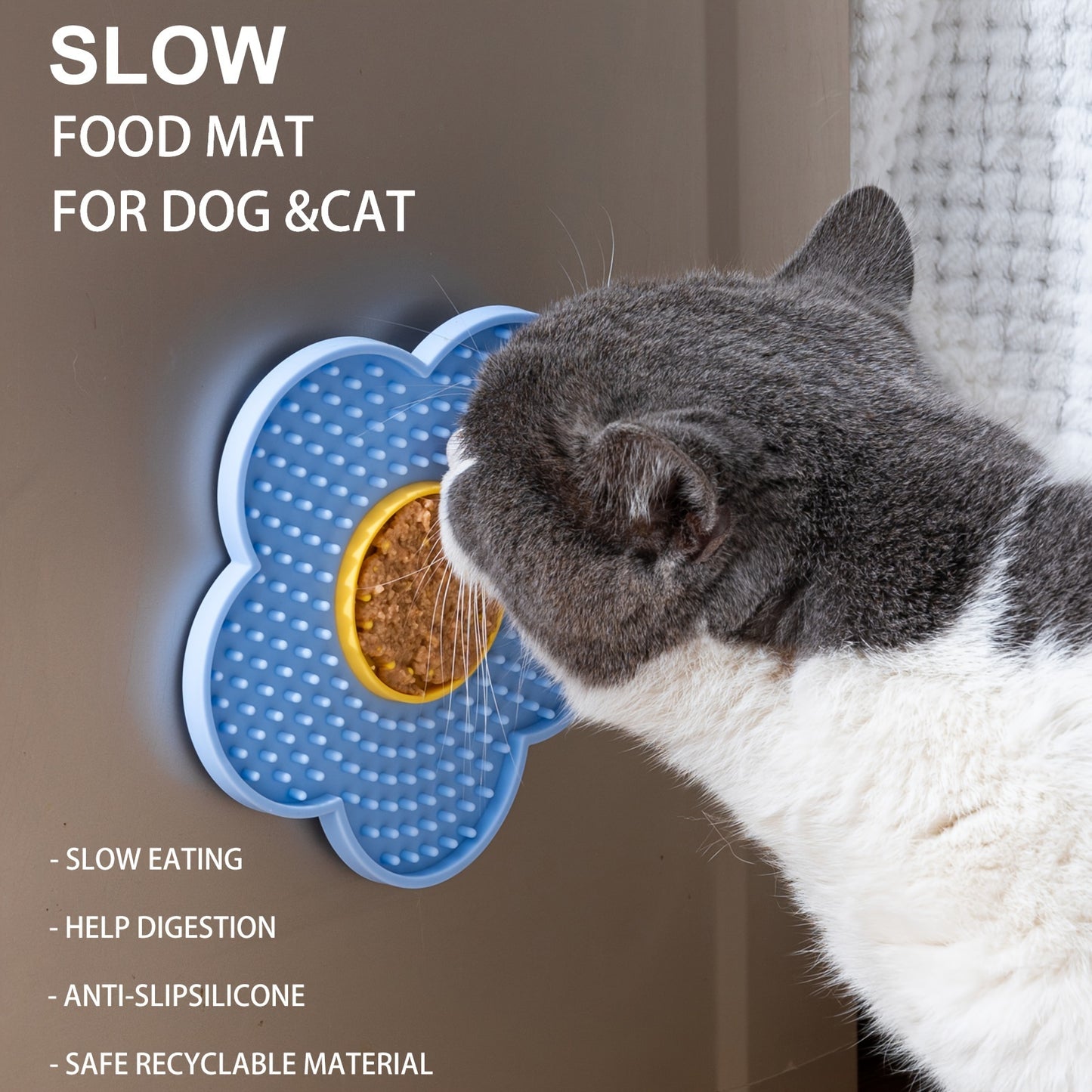 Sunflower Silicone Lick Mat