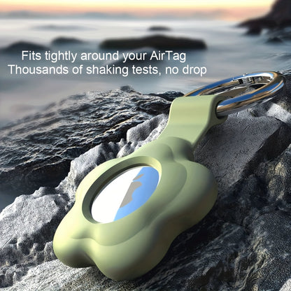 Flower AirTag Keychain