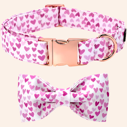 Purple Heart Collar and Bowtie