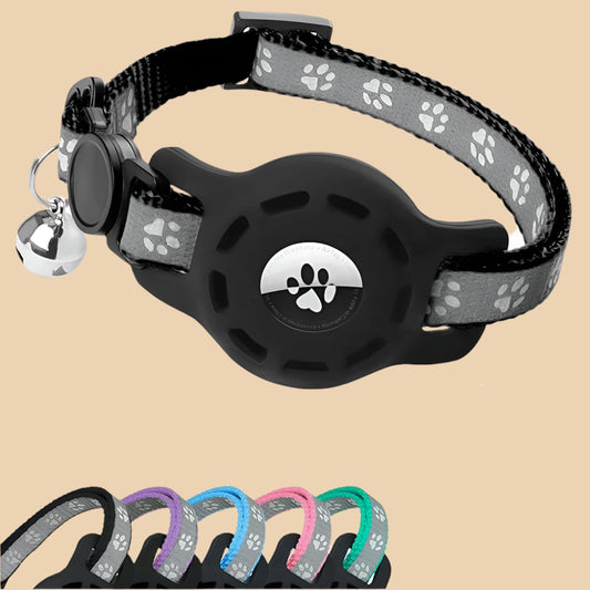 Reflective AirTag Cat Collar