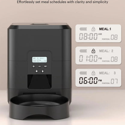 Black Smart Food Feeder