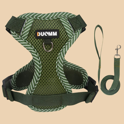 Khaki Reflective Cat Harness