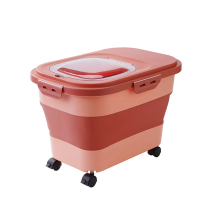 15kg Collapsible Dry Food Storage Container
