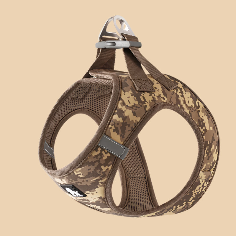 Army Brown Print Harness
