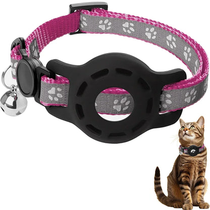 Reflective AirTag Cat Collar