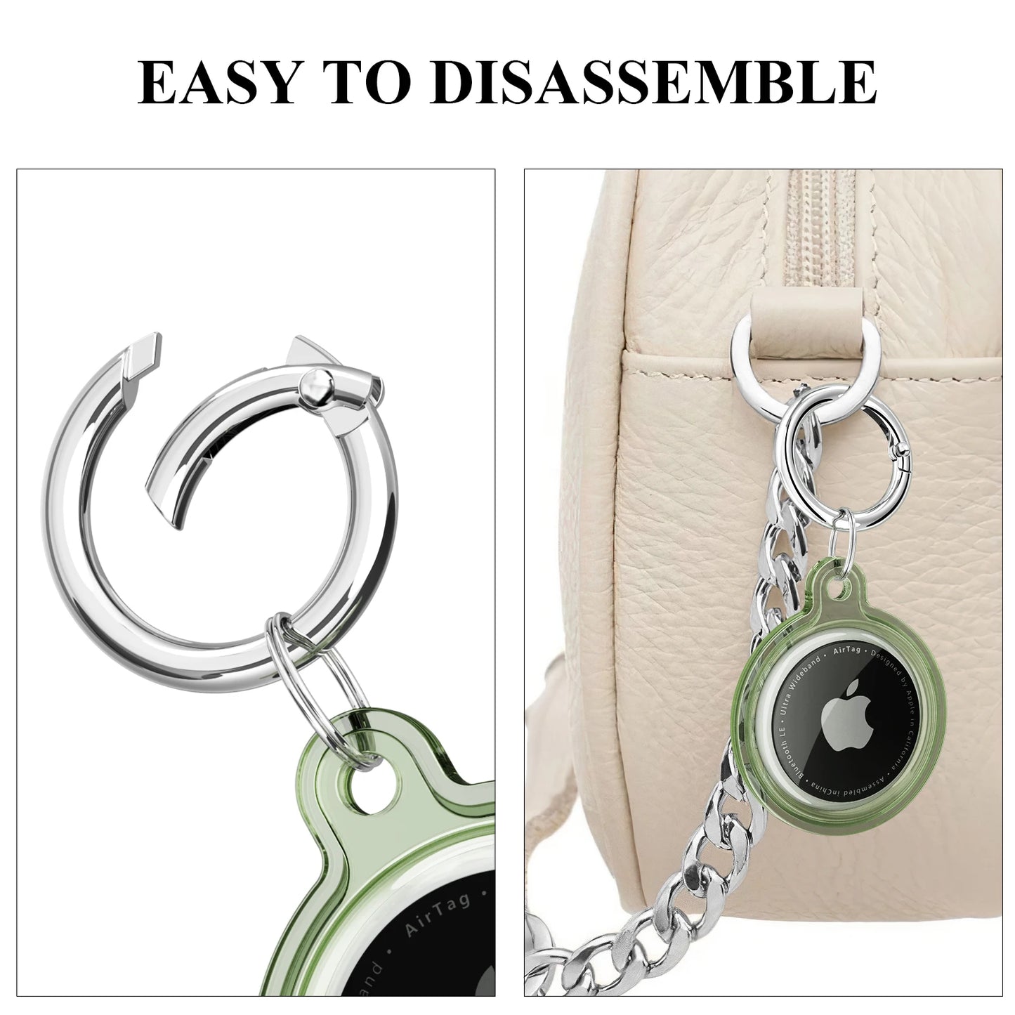 Waterproof Anti-lost AirTag Keychain