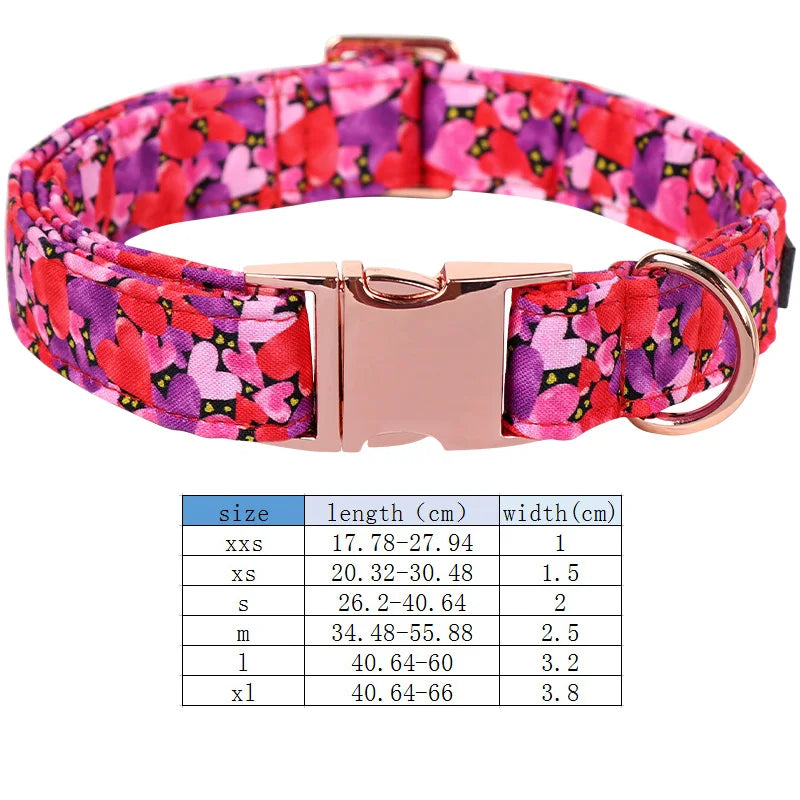 Love Heart Collar and Bowtie