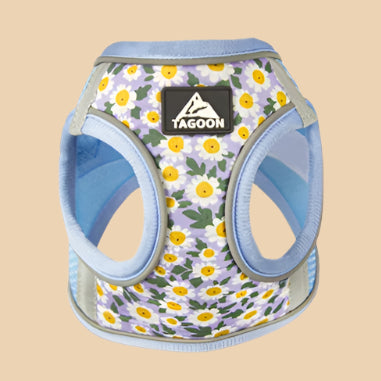Blue Daisy Cat Harness