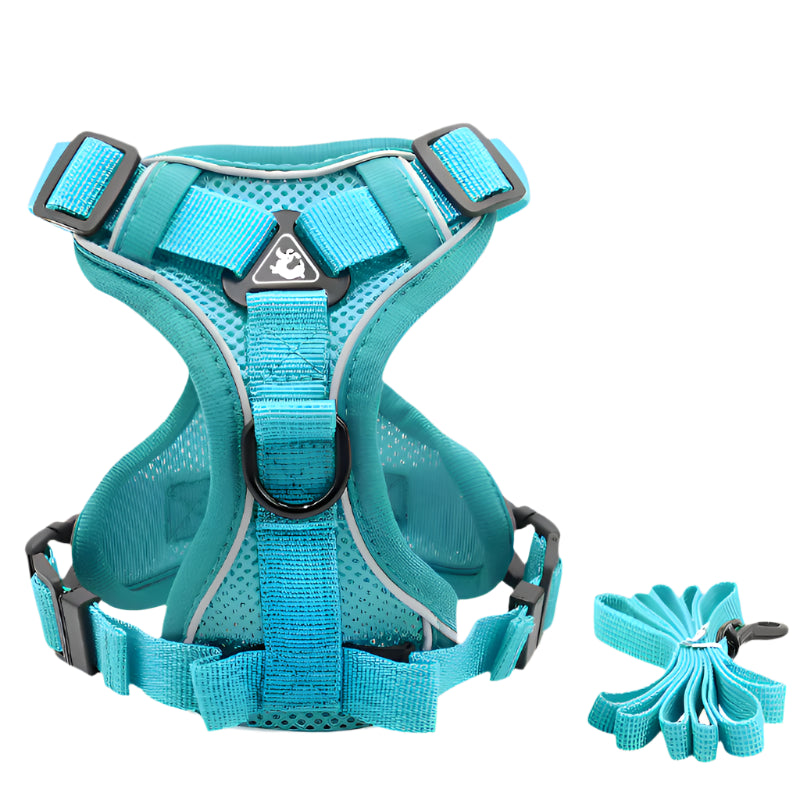 Orange Reflective Cat Harness