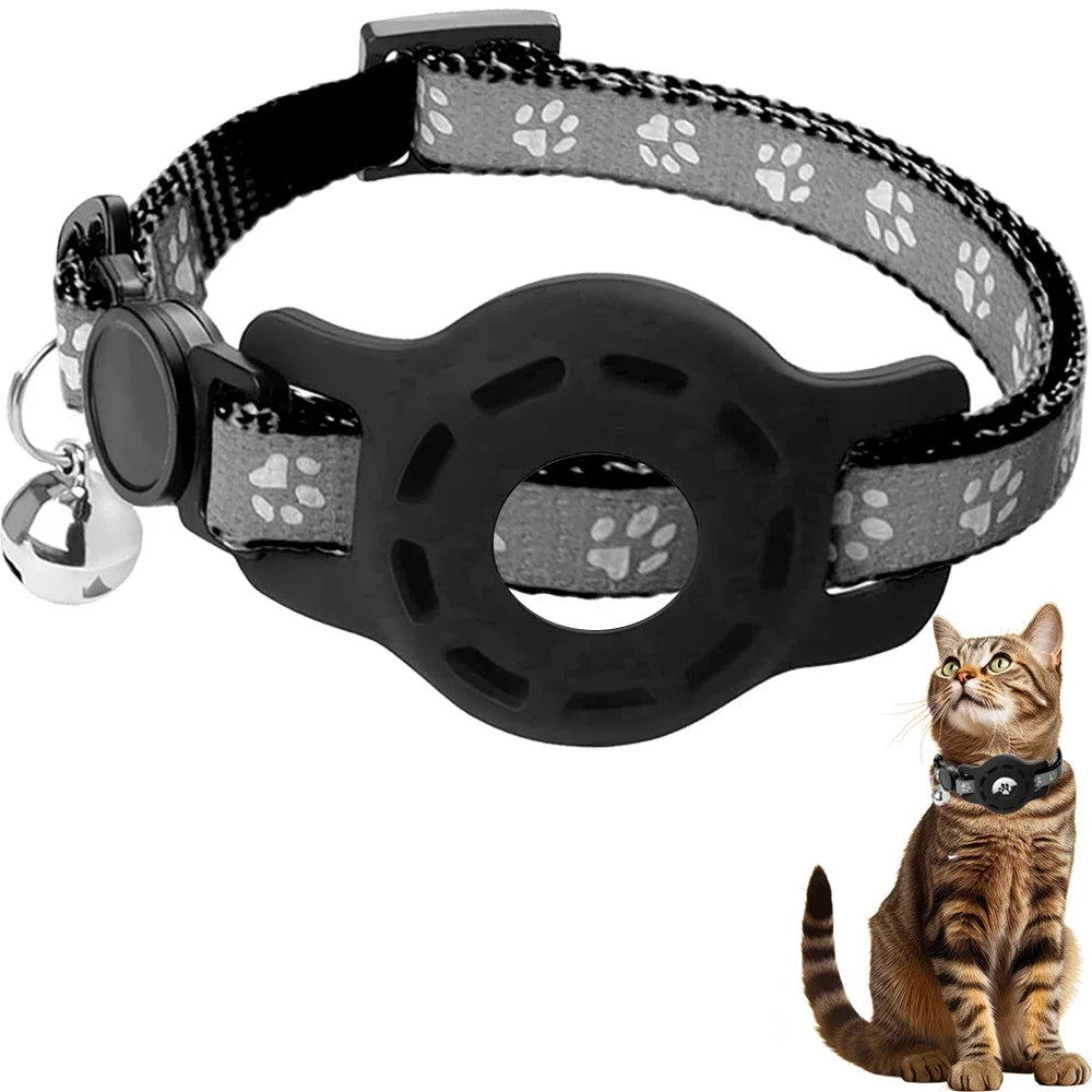 Reflective AirTag Cat Collar