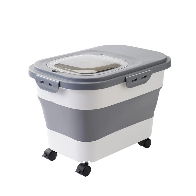15kg Collapsible Dry Food Storage Container