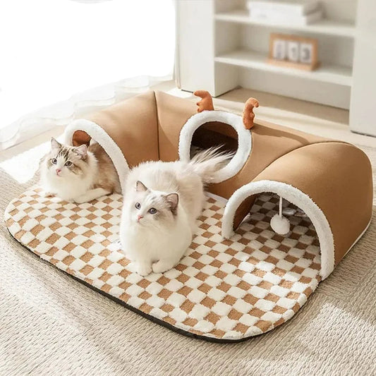 Indoor Hide& Seek Tunnel Mat