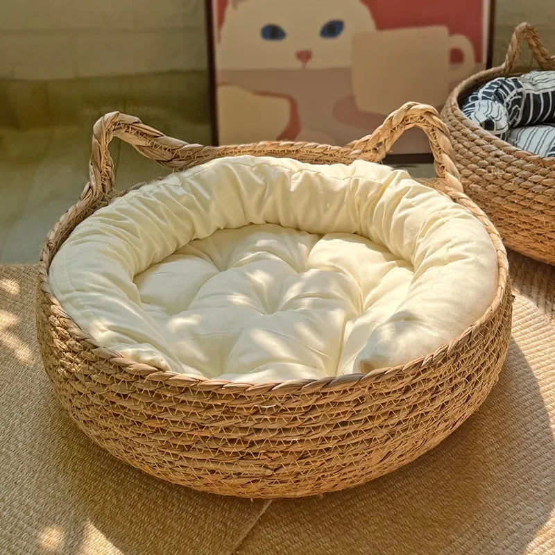 Vine Woven Cat Nest