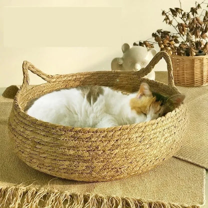 Vine Woven Cat Nest