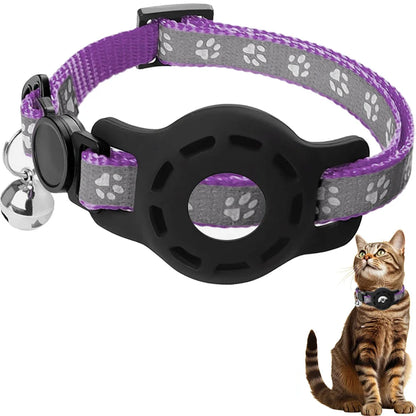 Reflective AirTag Cat Collar