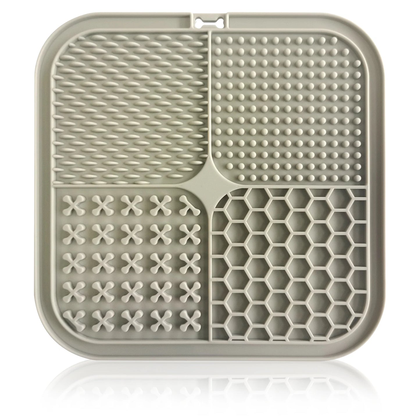 Square Silicon Lick Mat 2Pk