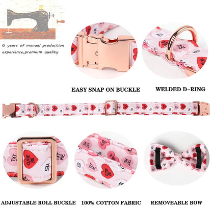 Candy Love Collar and Bowtie