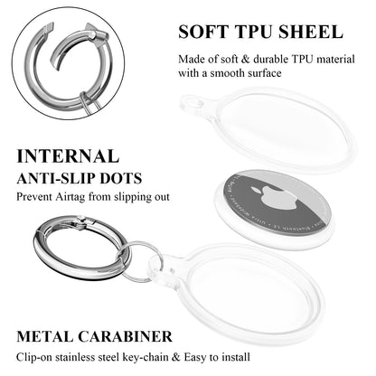 Waterproof Anti-lost AirTag Keychain