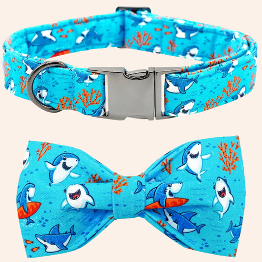 Shark Collar and Bowtie