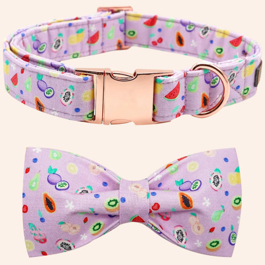 Fun Fruit Collar and Bowtie
