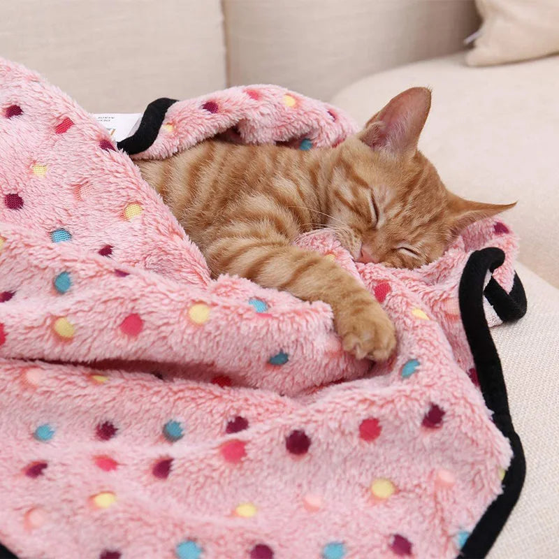 Polka Dot Snuggle Blanket