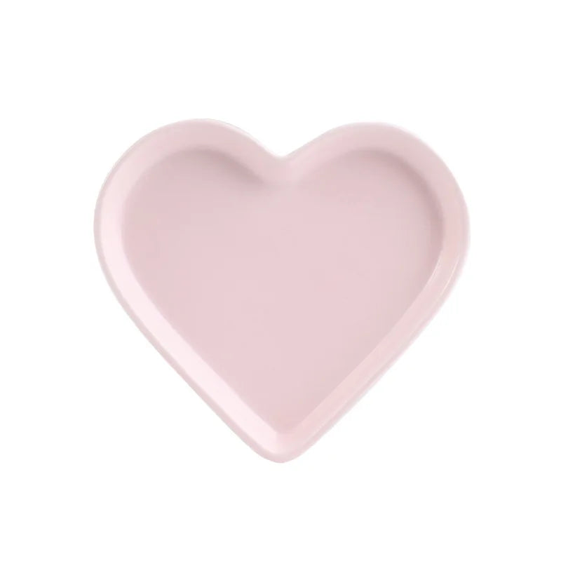 Heart Shaped Ceramic Per Plate