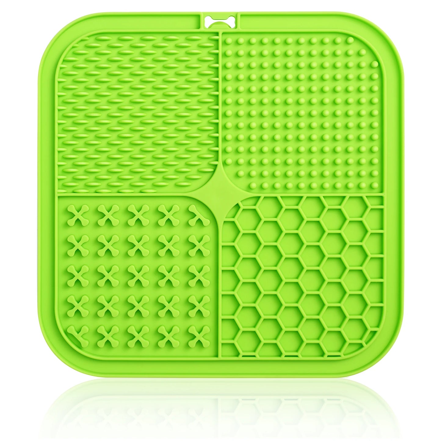 Square Silicon Lick Mat 2Pk