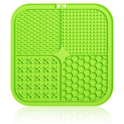 Square Silicon Lick Mat 2Pk