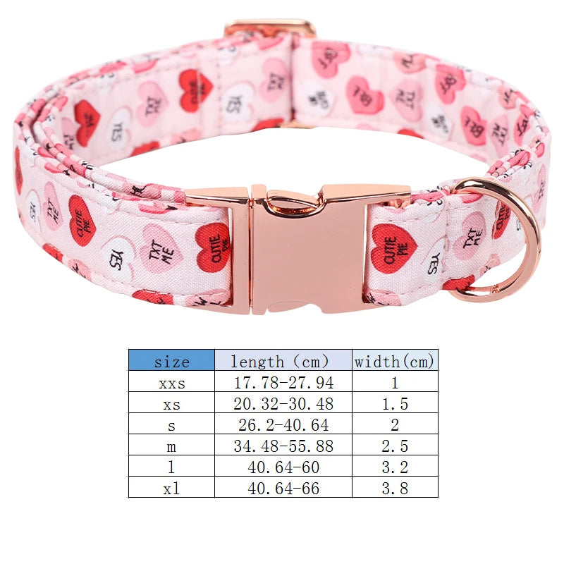 Candy Love Collar and Bowtie