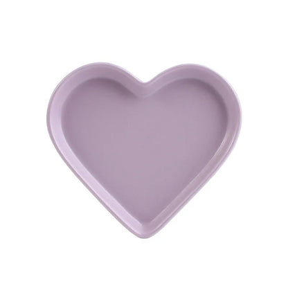 Heart Shaped Ceramic Per Plate