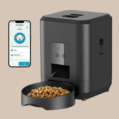 Black Smart Food Feeder