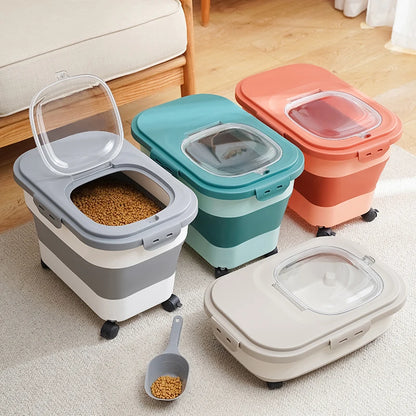 15kg Collapsible Dry Food Storage Container