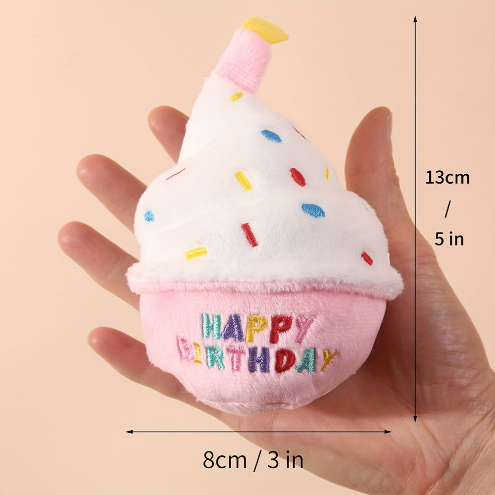 Pink Birthday Cake Plush