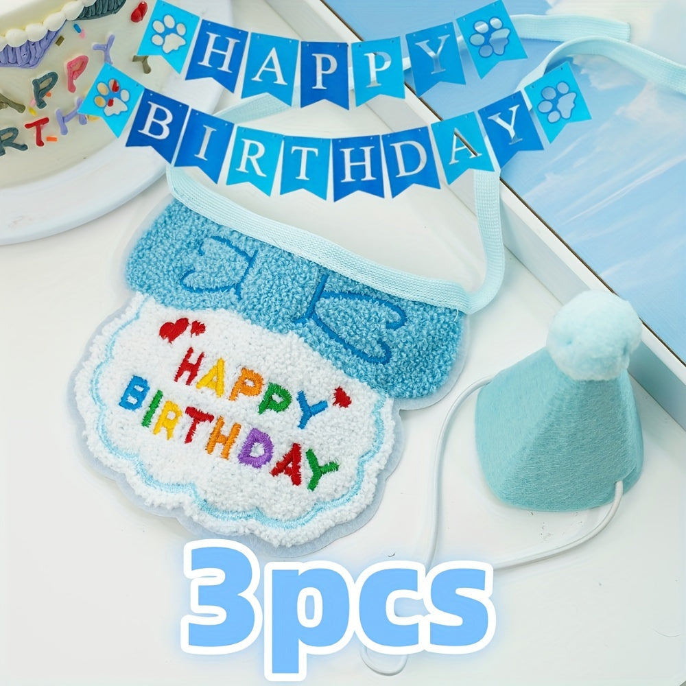 3pcs Pawfect Birthday Trio