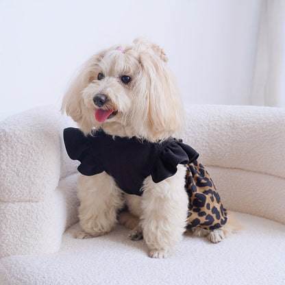Leopard Bow Dress