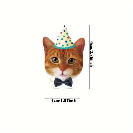 24pcs Cat Cupcake Toppers